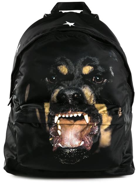 men givenchy backpack|givenchy backpack men dog.